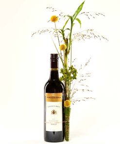 Rødvin, kreativt pyntet