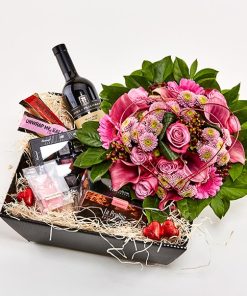 Gavekasse med blomstrende kærlighed