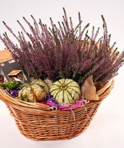 Blomstrende efterårskurv