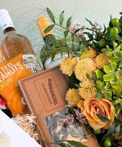 Gavekurve med blomster